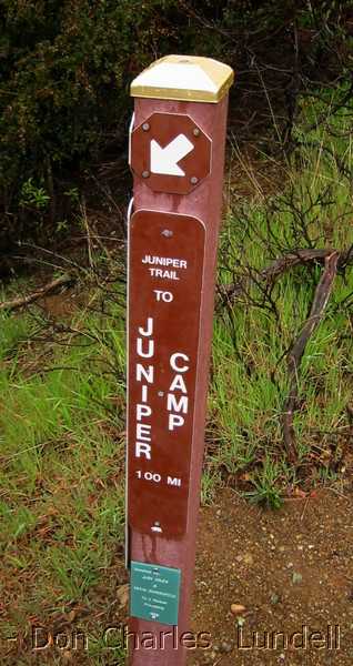 Juniper campground 1 mile