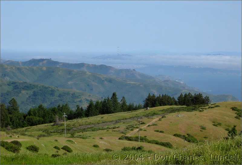 San Francisco in the distance