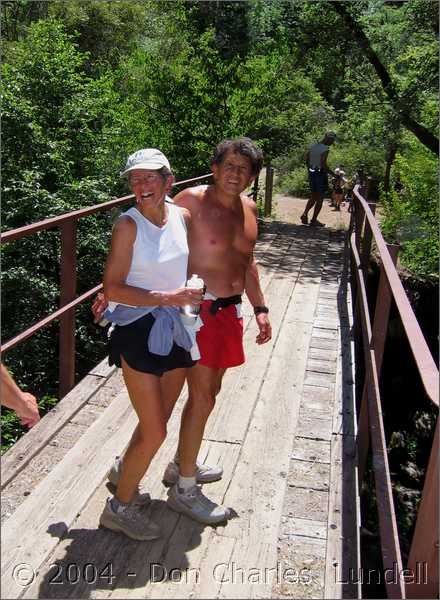 Lee and Wini at El Dorado Creek