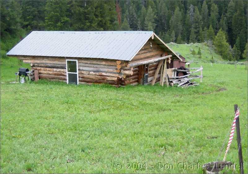 Log cabin