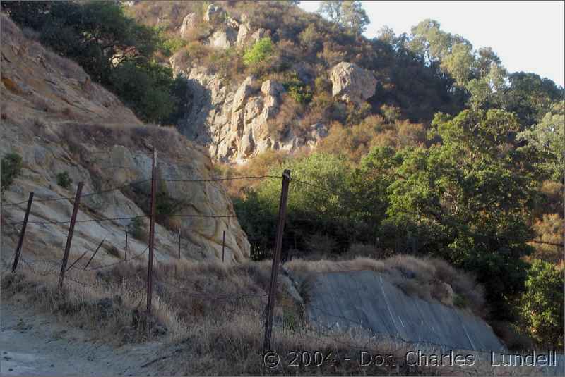 Through the rocky valley