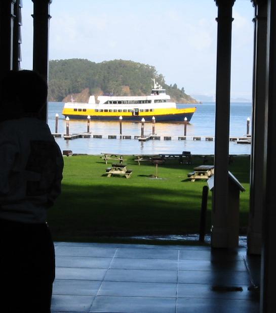 Ferry Arriving from San Francisco