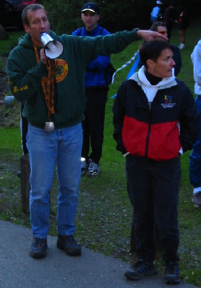 Wendell & Sarah, pre-run announcements