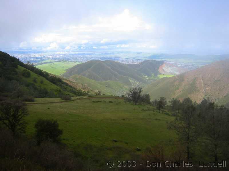 Fog-shrouded valley