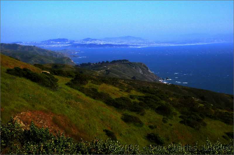 San Franciso in the distance