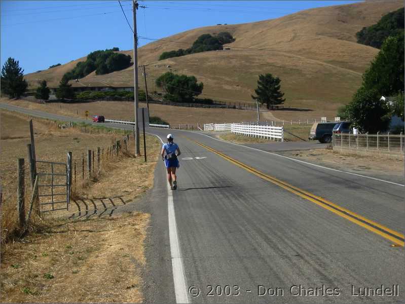 The long road between Mt. Burdell and Helen Putnam Park