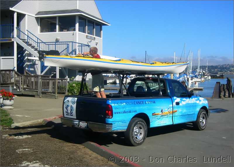 Packing up the boats