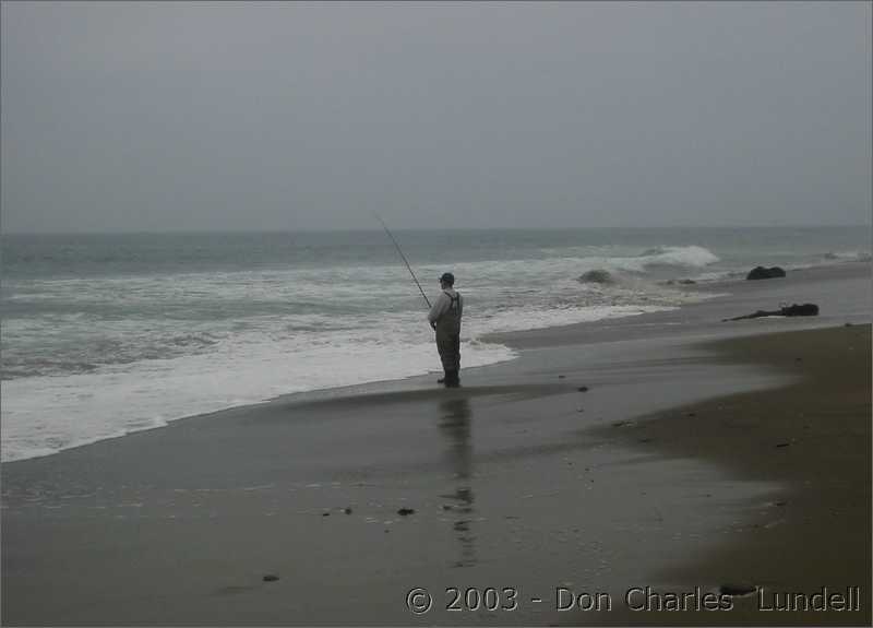 Surf fishing