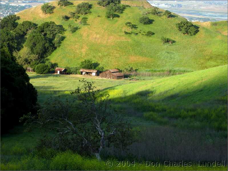 Old ranch buildings