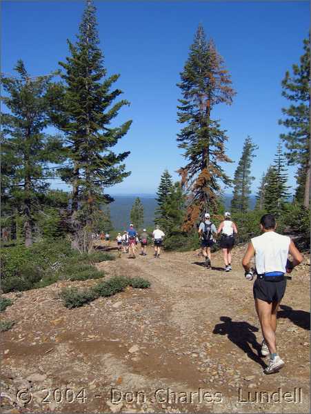 Down Cavanaugh Ridge