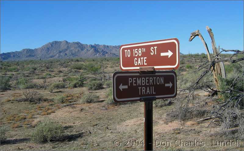 Always stay on the Pemberton Trail