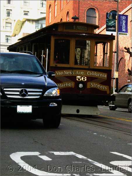 Racing the cable car