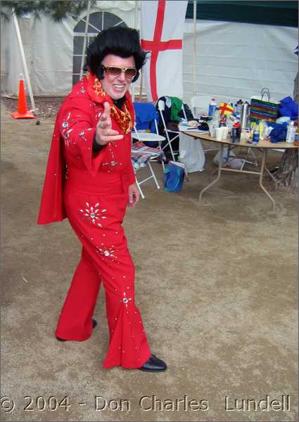 Elvis is in the building