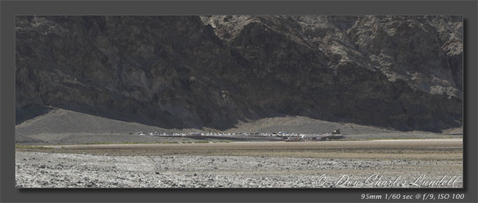 Badwater in the distance