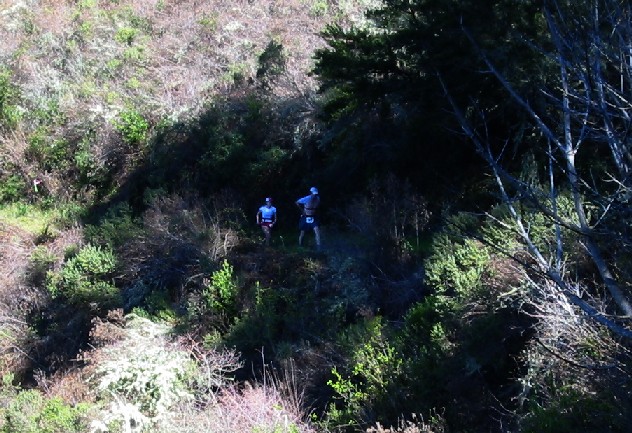 Nearing the end of the 50K loop