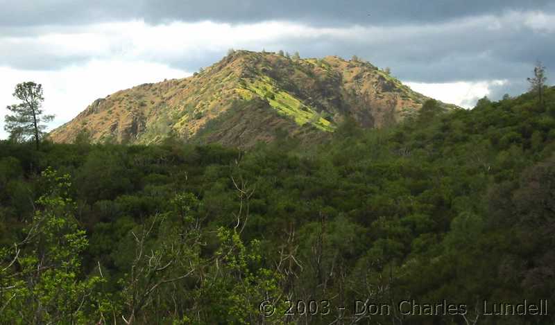 Summit in the distance