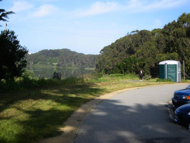 Across Lake Merced