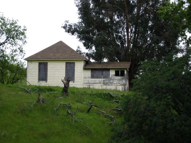 Abandoned farm house