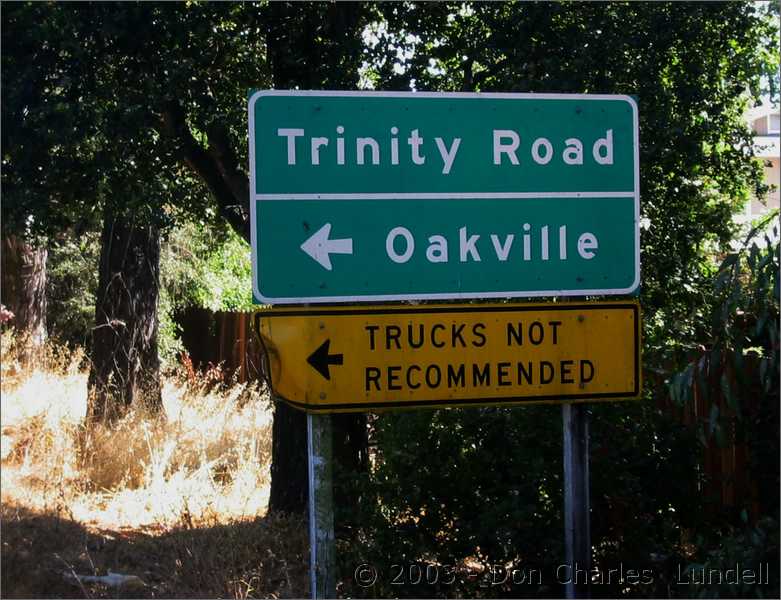 Trucks Not Recommended: latin for ridiculous climb ahead