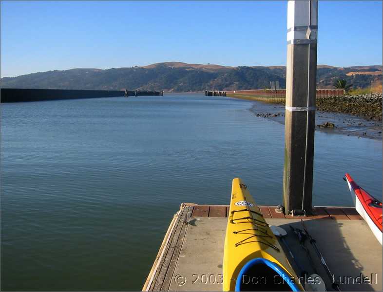 Looking across the Carquinez Strait