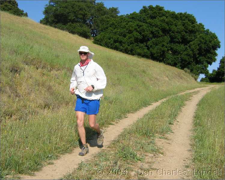 DC coming down the trail