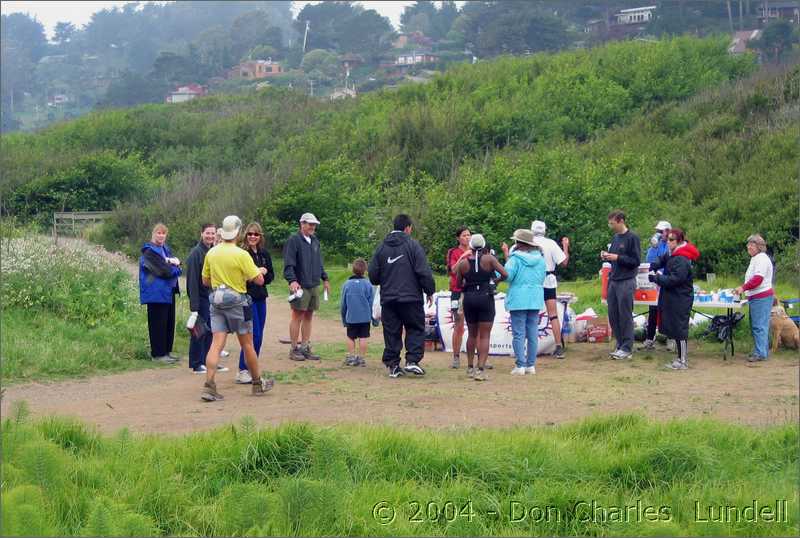 Muir Beach aid station