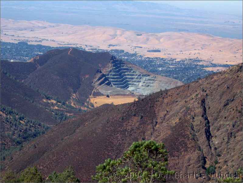 Looking back to Mitchell Canyon