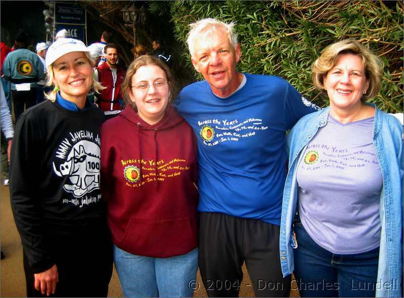 Gillian with Lynn and family