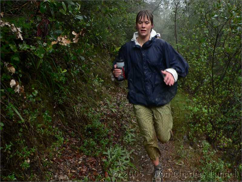 Running in the rain