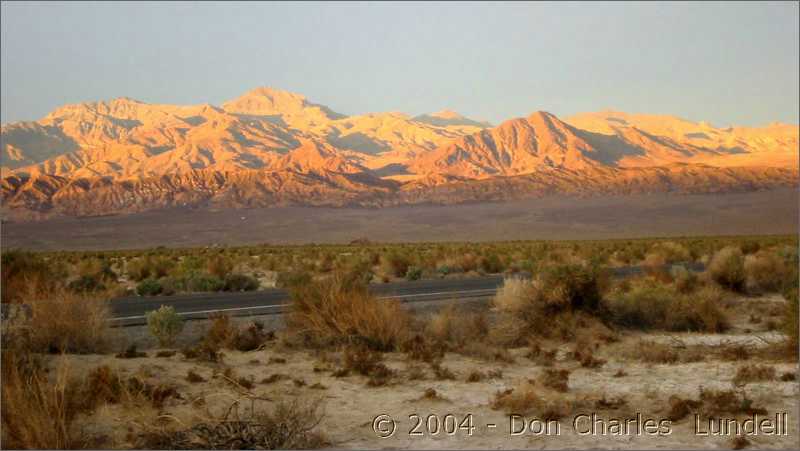 Death Valley sunset