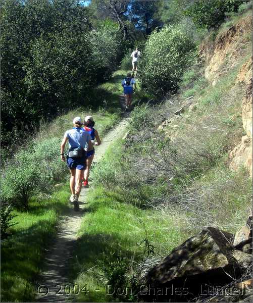 Gillian running with Trail Patty