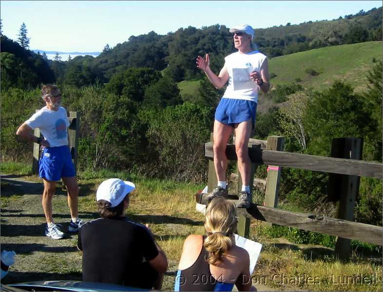 Birthday boy addressing the crowd