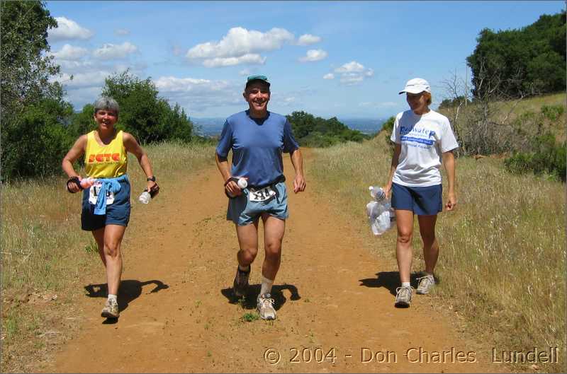 Carol and Steve (Steve's still running!)