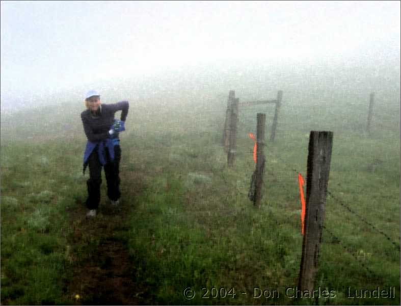 Good thing the trail's well marked