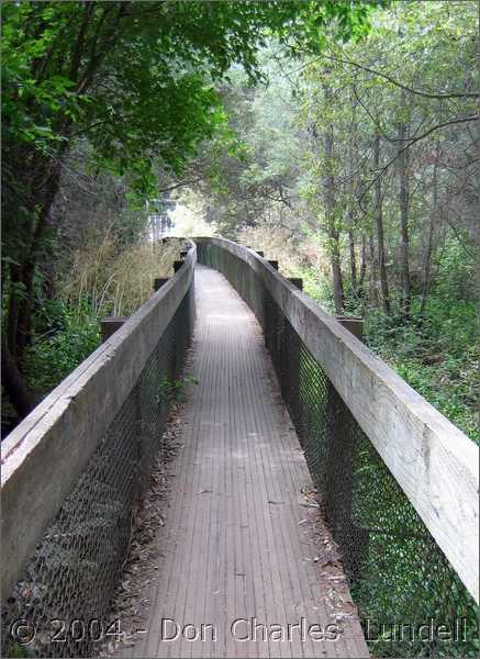 Crossing the bridge