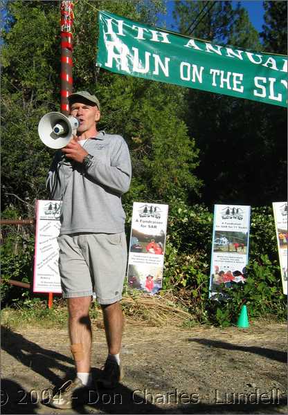 Pre-race announcements