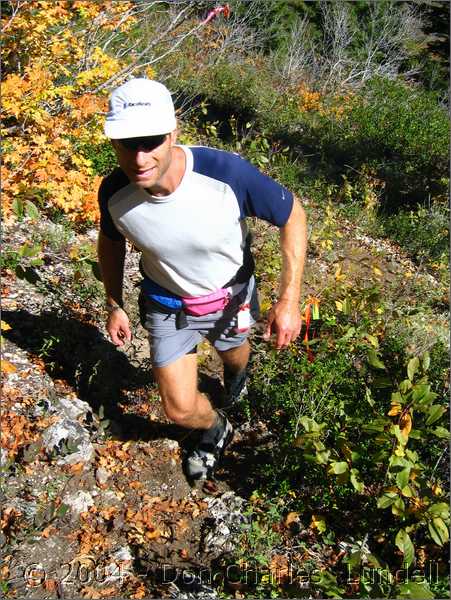 Philip looking strong at mile 94