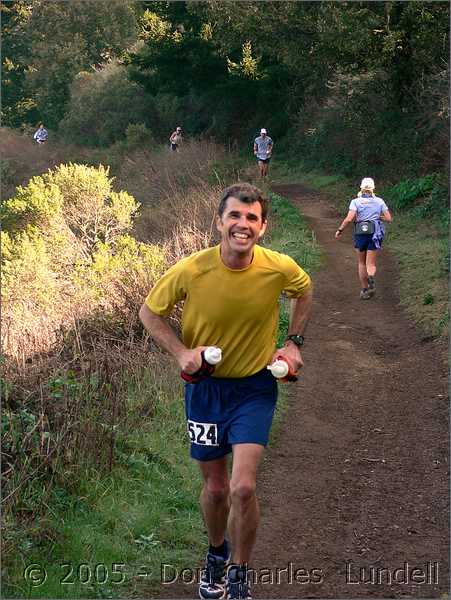 Now there's a happy runner